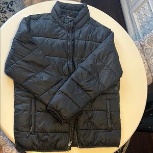 Men's Black Puffer Jacket